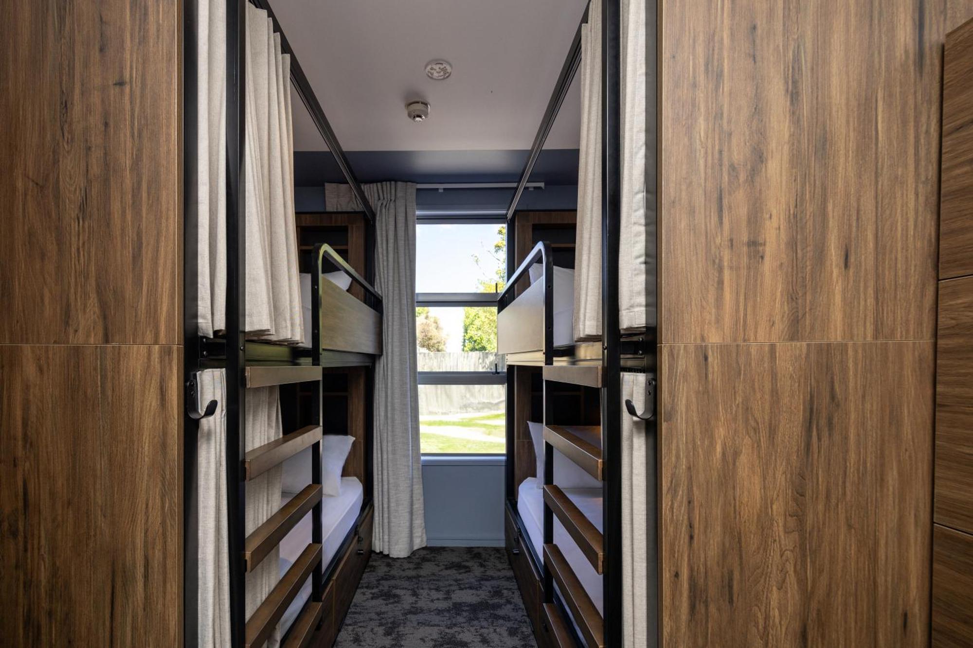 Haka House Rotorua Hostel Екстериор снимка A bunk room at the new student residence halls